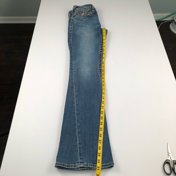 True Religion “Joey Rainbow Row” Jeans size 14 - Picture 5 of 8